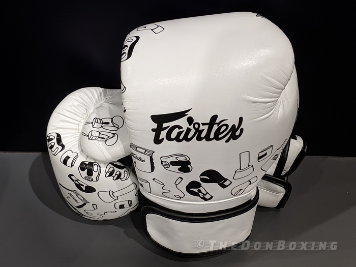 Fairtex White Street Art Muay Thai Gloves BGV-14 -