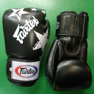 Fairtex Muay Thai Gloves Nations style– black BGV1