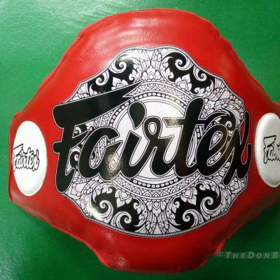 Fairtex Light-Weight Belly pad with better shock absorbency(red)