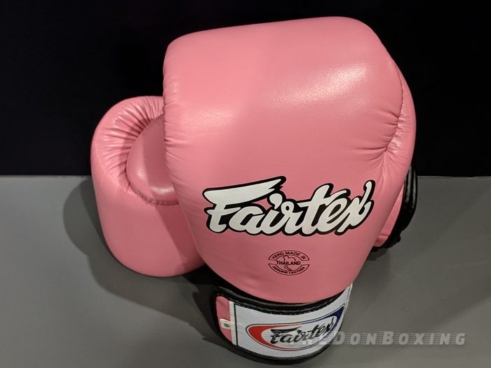 Fairtex gloves for mma & boxing ufc- Pink ,white