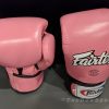 Fairtex gloves for mma & ufc and martial artists- tight fit Pink color