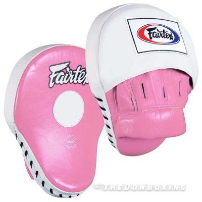 Fairtex Ultimate Contoured Pink Focus Mitts FMV9