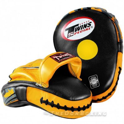 PML-10 Twins Focus Mitts Curved - black and yellow
